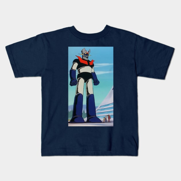 Mazinger-Z Kids T-Shirt by AlphaNerdsUnited